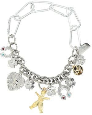 Chopova Lowena Halskette mit Classic Charm - Weiß