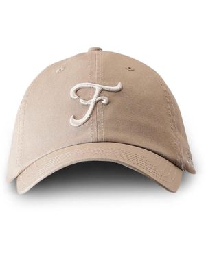 Fortela Logo-Embroidered Baseball Cap - Natural