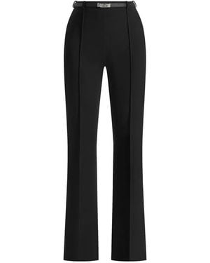 Manière De Voir Pantalon Évasé Quinn - Black