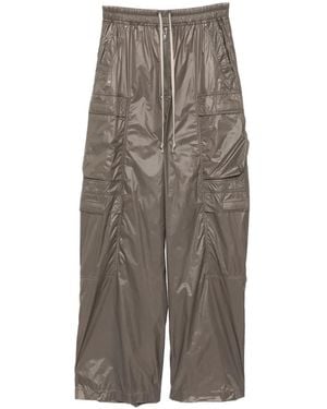 Rick Owens Wide-Leg Cargo Trousers - Brown