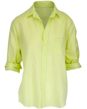Frank & Eileen Cotton Shirt - Yellow