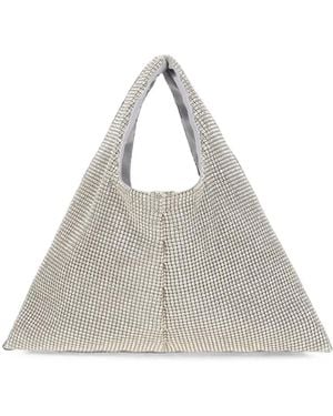 Twentyfourhaitch Parks Crystal-Embellished Tote Bag - Grey