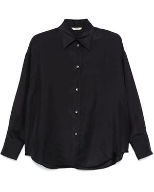Barena Silk Shirt - Black