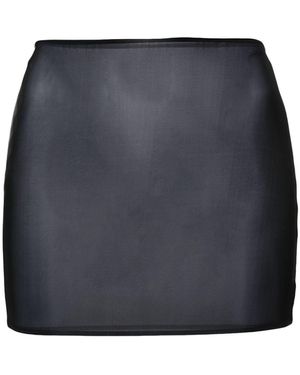 Maison Close Double Sens Shapewear Skirt - Blue