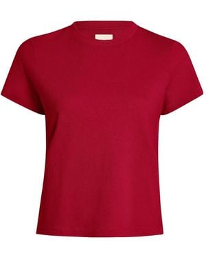 KHAITE Emmylou T-Shirt - Red