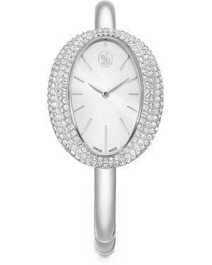Swarovski Imber Crystalline 35Mm Bangle Watch - White