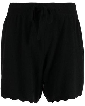Lisa Yang Kaschmirshorts Mit Kordelzug - Schwarz