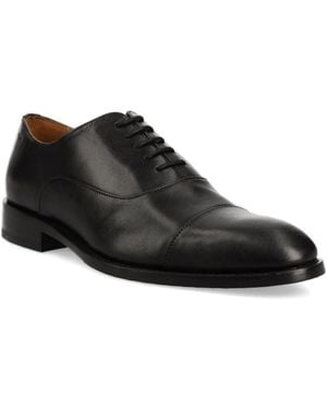 Joop! Cap-Toe Lace-Up Oxford Shoes - Black