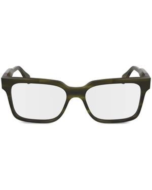 Karl Lagerfeld Brille Mit Eckigem Gestell - Grün