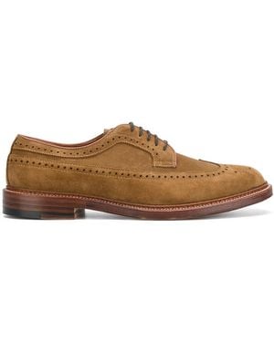 Alden Classic Lace-Up Shoes - Brown