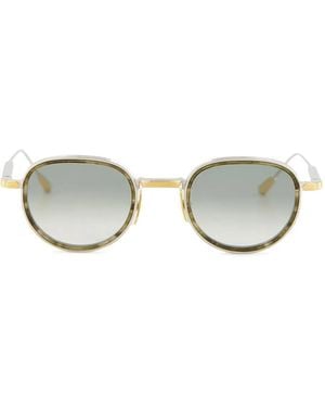 Lunetterie Generale Panache Round Sunglasses - Metallic