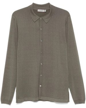 Canali Shirt Jumper - Grey