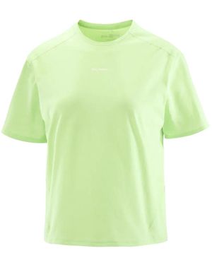 Salomon T-Shirt À Logo Imprimé - Vert