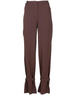 Lethicia Bronstein Abigail クレープパンツ - パープル