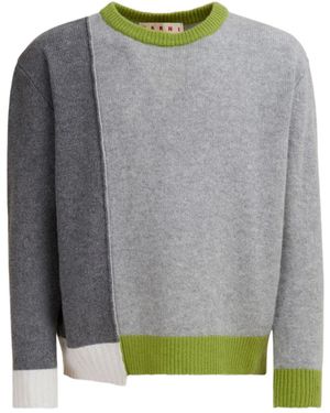 Marni Maglione Con Design Color-Block - Neutro