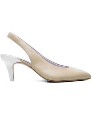 Chloé Suzie Slingback Pumps - Wit
