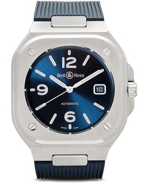 Bell & Ross Br 05 Steel 40Mm - Blue
