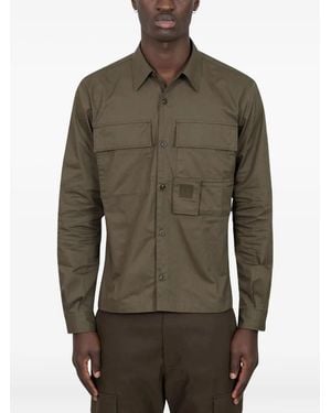 C.P. Company Chest-Pockets Long-Sleeve Shirt - Green