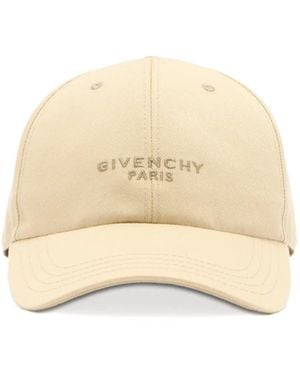 Givenchy Logo-Embroidered Cap - Natural