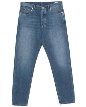 Brunello Cucinelli Straight-Leg Jeans - Blue