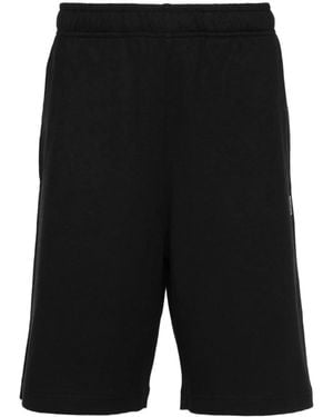 Acne Studios Organic-Cotton Jersey Shorts - Black