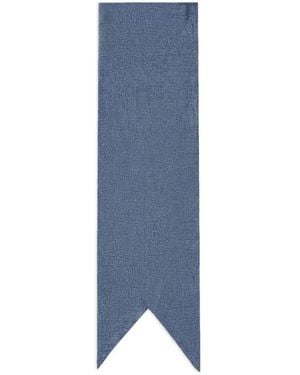 Giorgio Armani Silk Scarf - Blau