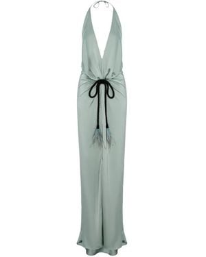 V:PM ATELIER Lily Sleeveless Maxi Dress - Blue
