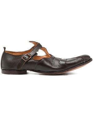 Paul Harnden Fisherman Loafer mit Schnallenverschluss - Braun