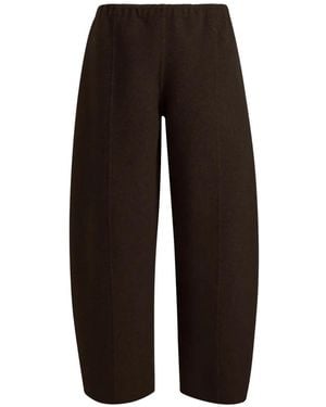 KHAITE Clover Wollhose - Schwarz