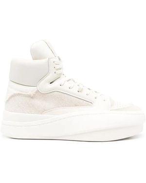 Y-3 Centennial Contrast-Panel Sneakers - White