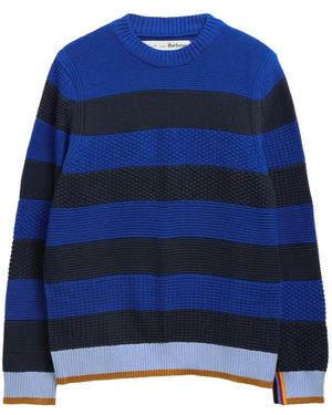 Barbour X Paul Smith Pull Southwold À Rayures - Bleu