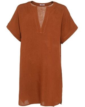 Eres Favorite Mini Dress - Brown