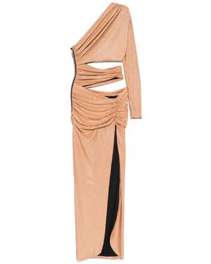 MITILIANE COUTURE Crystal-Embellished Maxi Dress - White
