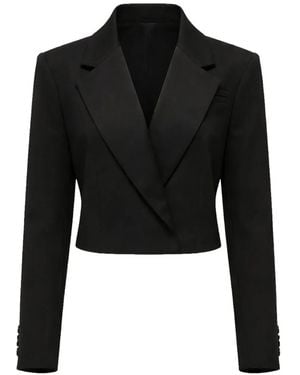 3.1 Phillip Lim Cropped Blazer - Black
