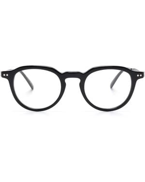 dunhill Lunettes De Vue À Monture Pantos - Noir