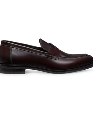 Stuart Weitzman Clup Classic Loafers - Brown