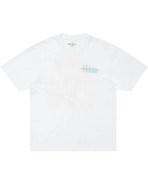 Edwin Float Graphic-Print Cotton T-Shirt - White