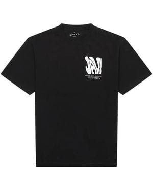 Edwin United We Stand T-Shirt Met Grafische Print - Zwart