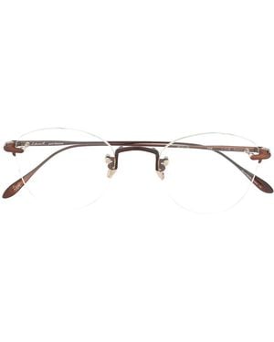 EQUE.M Gafas Izayoi Con Montura Redonda - Metálico