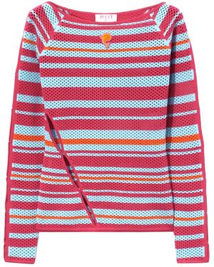 PUCCI Gestreepte Top - Rood