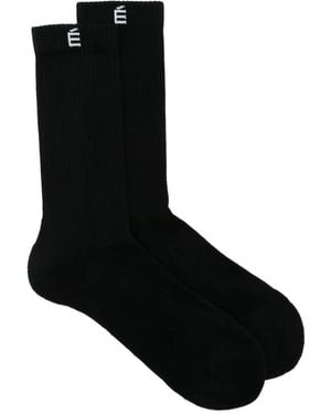 Etudes Studio Ribbed Socks - Black