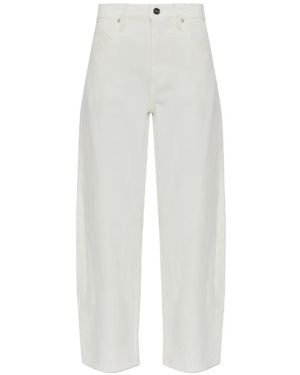 AllSaints Sadie Barrel-Leg Denim Jeans - White