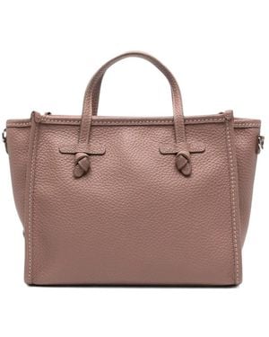 Gianni Chiarini Medium Marcella Pebbled Leather Tote Bag - Brown