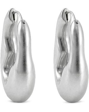 Yoj Luna Drop Earrings - White