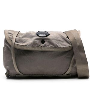 C.P. Company Lens-Detail Messenger Bag - Grey
