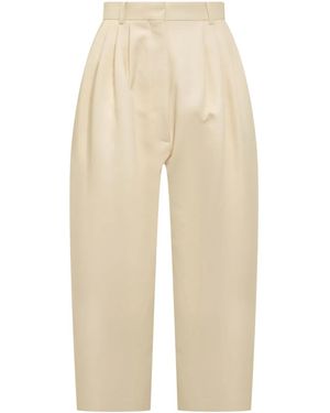Calcaterra Cropped Pants - Natural