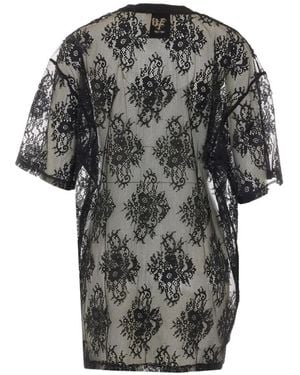 Aniye By Lila Floral-Lace T-Shirt - Black