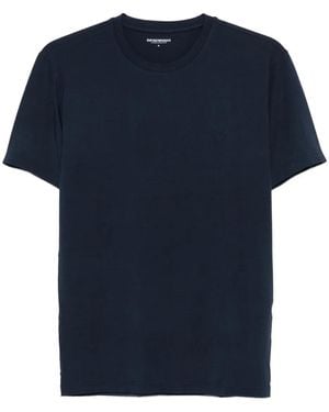 Emporio Armani Eagle-Logo T-Shirt - Blue