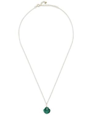 Mateo Venus Malachite Necklace - White