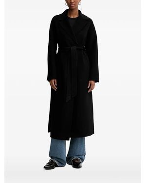 From Future Cappotto Con Cintura - Nero